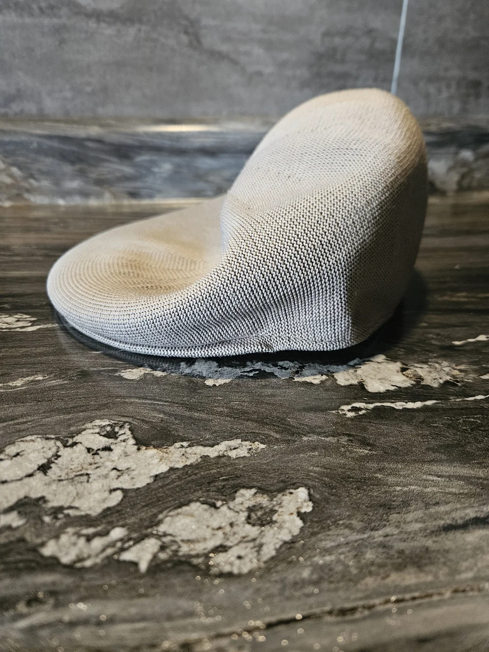 Men's Dockers Beige Knit Flat Cap - Classic Casual Hat